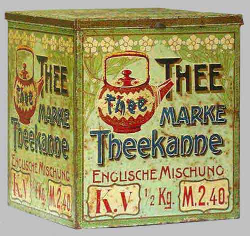 Armin Konrads Alte Dose Theekanne